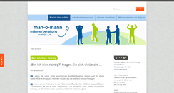 Desktop Screenshot of man-o-mann.de