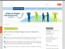 Tablet Screenshot of man-o-mann.de